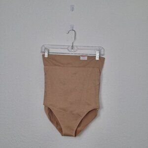 Cacique The Slimmer Ultra High-Waist Brief Sz 18/20 Beige Neutral Shapewear NWT